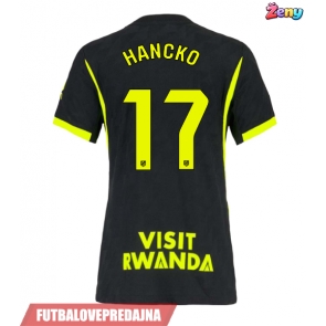 Lacne Ženy Futbalové dres Atletico Madrid David Hancko #17 2026-27 Krátky Rukáv - Preč